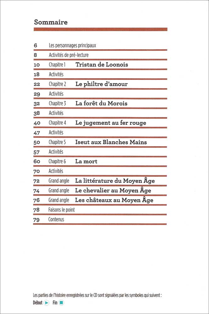 Tristan et Iseut - Level 1 - French Reader