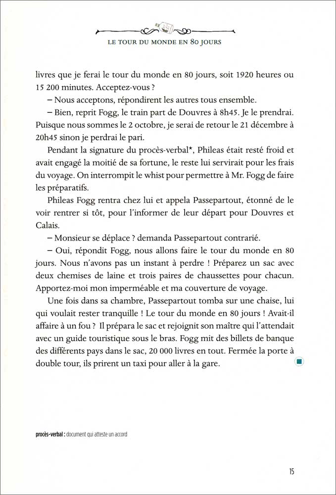 Le Tour du monde en 80 jours - Level 3+ - French Reader