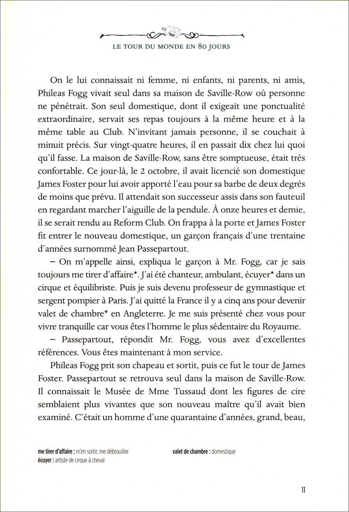Le Tour du monde en 80 jours - Level 3+ - French Reader