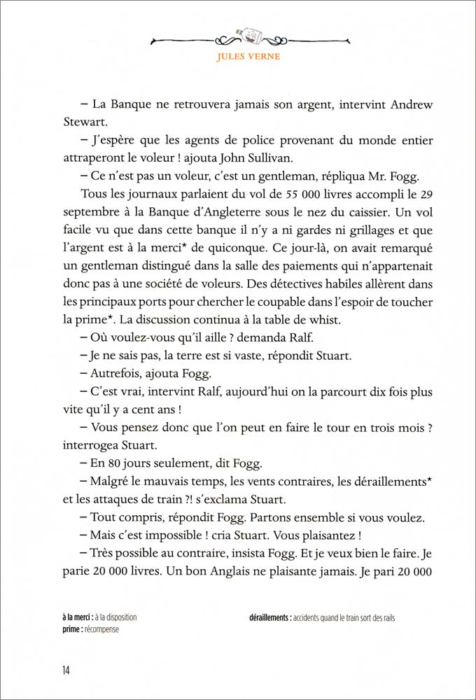 Le Tour du monde en 80 jours - Level 3+ - French Reader
