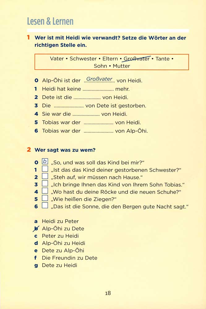 Heidi - Level 2 - German Reader