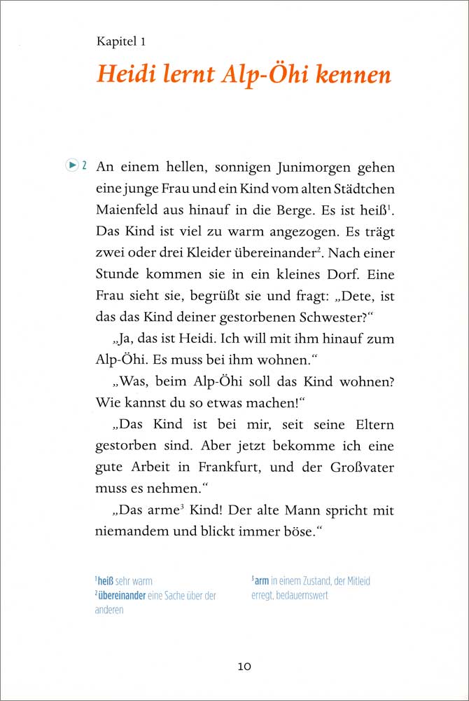 Heidi - Level 2 - German Reader
