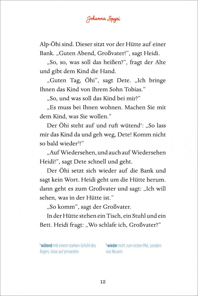 Heidi - Level 2 - German Reader