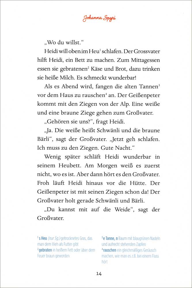 Heidi - Level 2 - German Reader