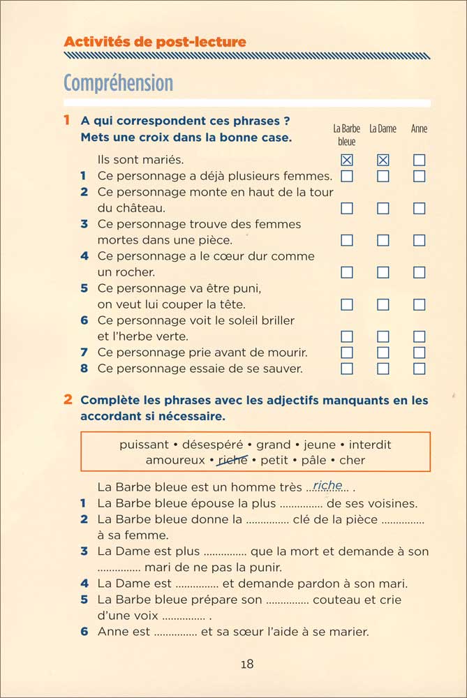 La Barbe Bleue et autres contes - Level 2 - French Reader