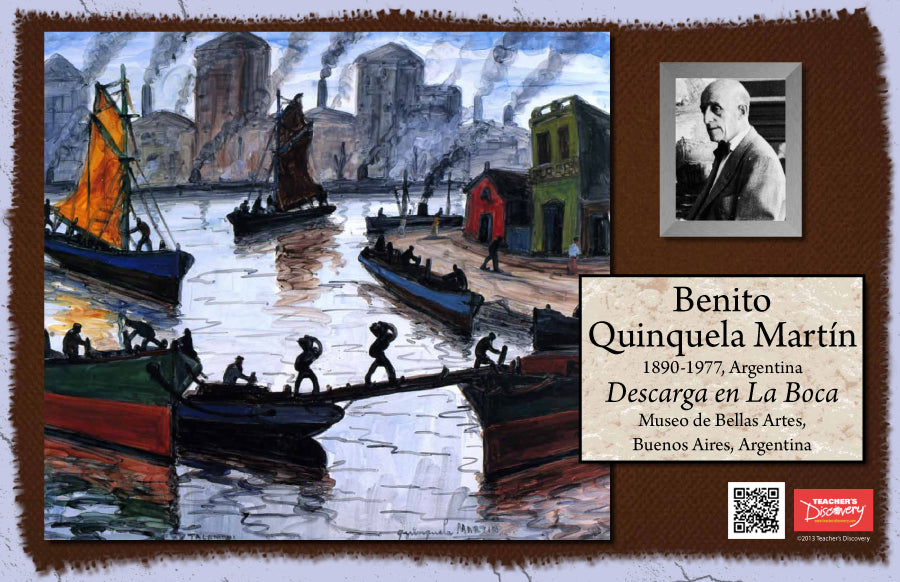 Artistas de Latinoamérica Bulletin Board Set