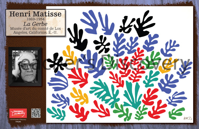 Les artistes français - French - Mini-Posters - Set of 13