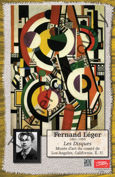 Les artistes français - French - Mini-Posters - Set of 13