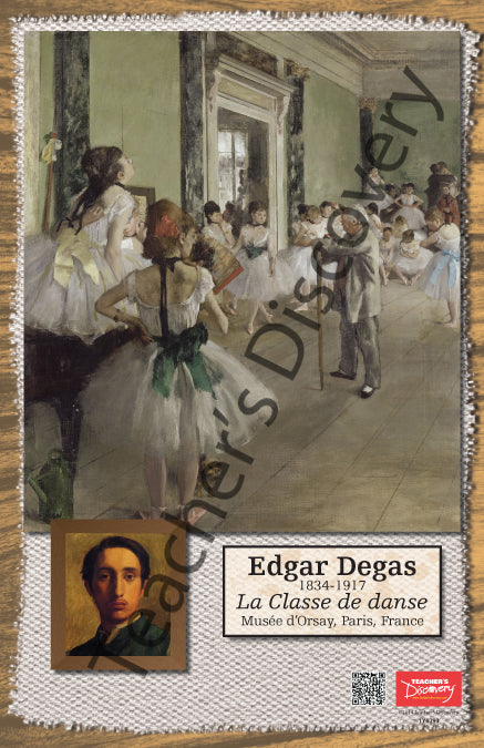 Les artistes français - French - Mini-Posters - Set of 13