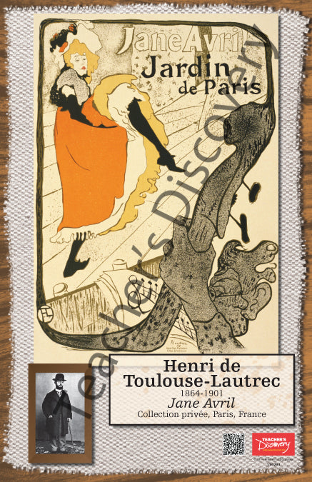 Les artistes français - French - Mini-Posters - Set of 13