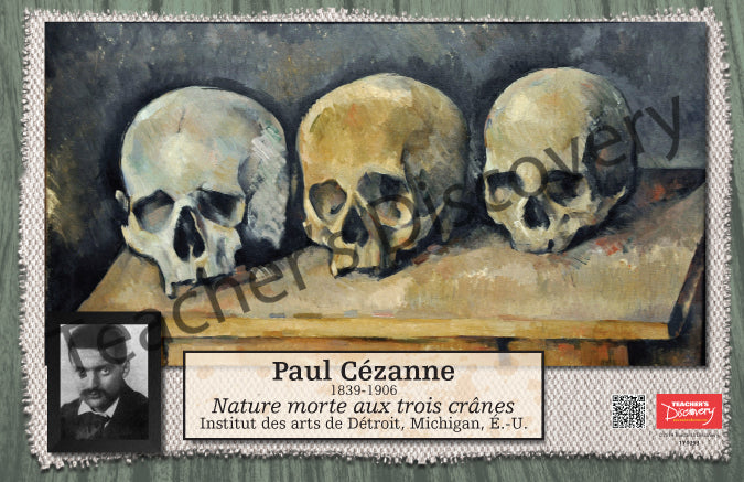 Les artistes français - French - Mini-Posters - Set of 13