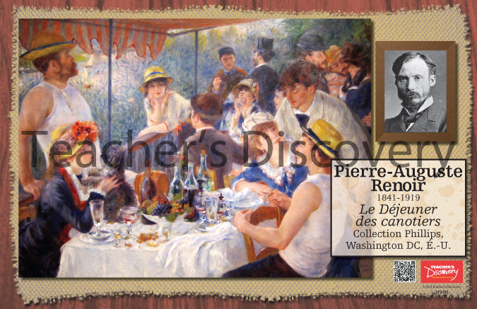 Les artistes français - French - Mini-Posters - Set of 13