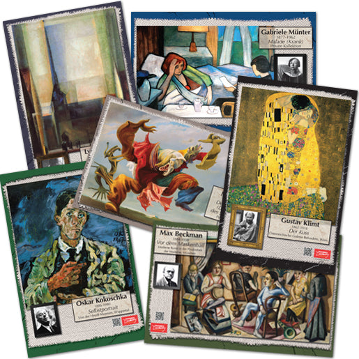 Die germanischen Künstler - German - Mini-Posters - Set of 11