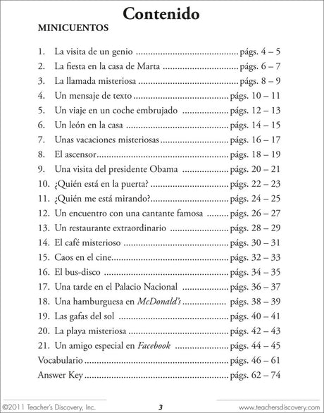 21 minicuentos - Level 1 - Spanish Reader by Tom Alsop