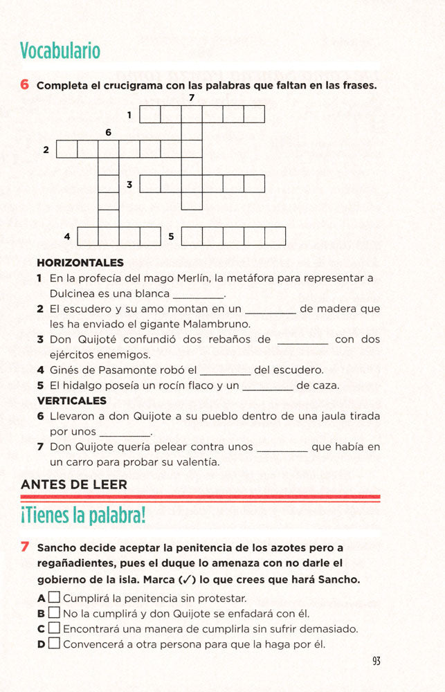 Don Quijote de la Mancha - Advanced - Spanish Reader