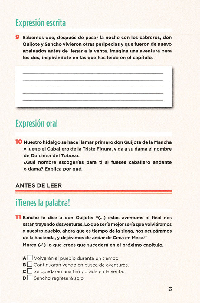 Don Quijote de la Mancha - Advanced - Spanish Reader