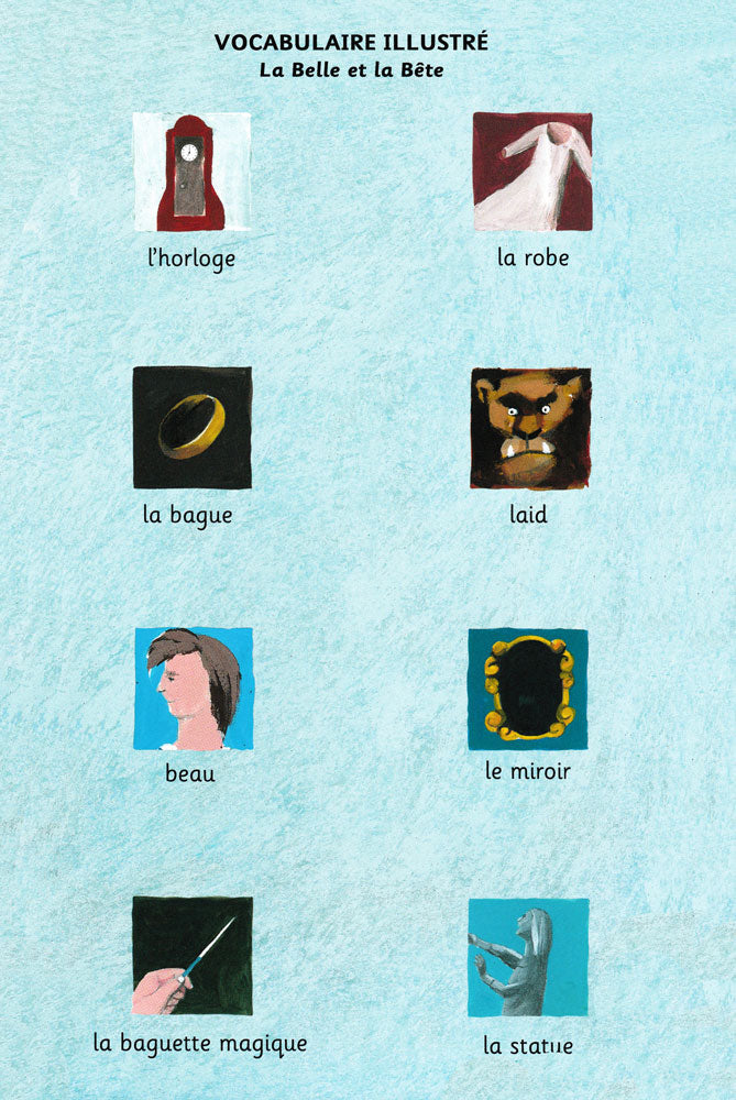 La Belle et la Bête - Level 1 - French Reader