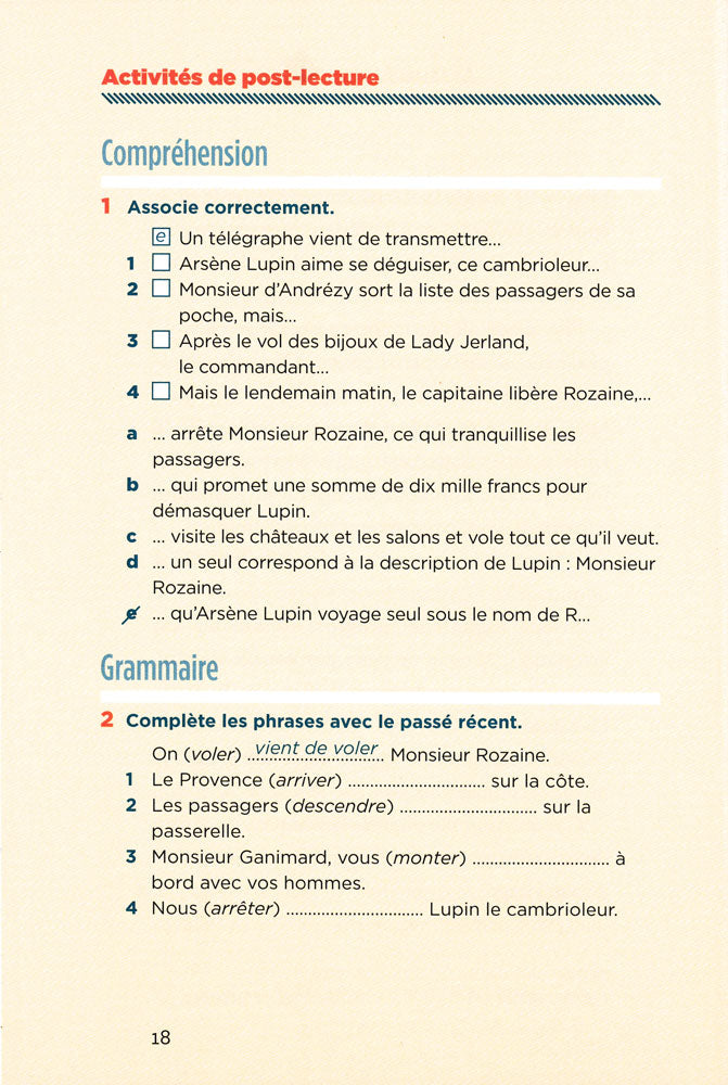 Arsène Lupin, gentleman cambrioleur - Level 1 - French Reader