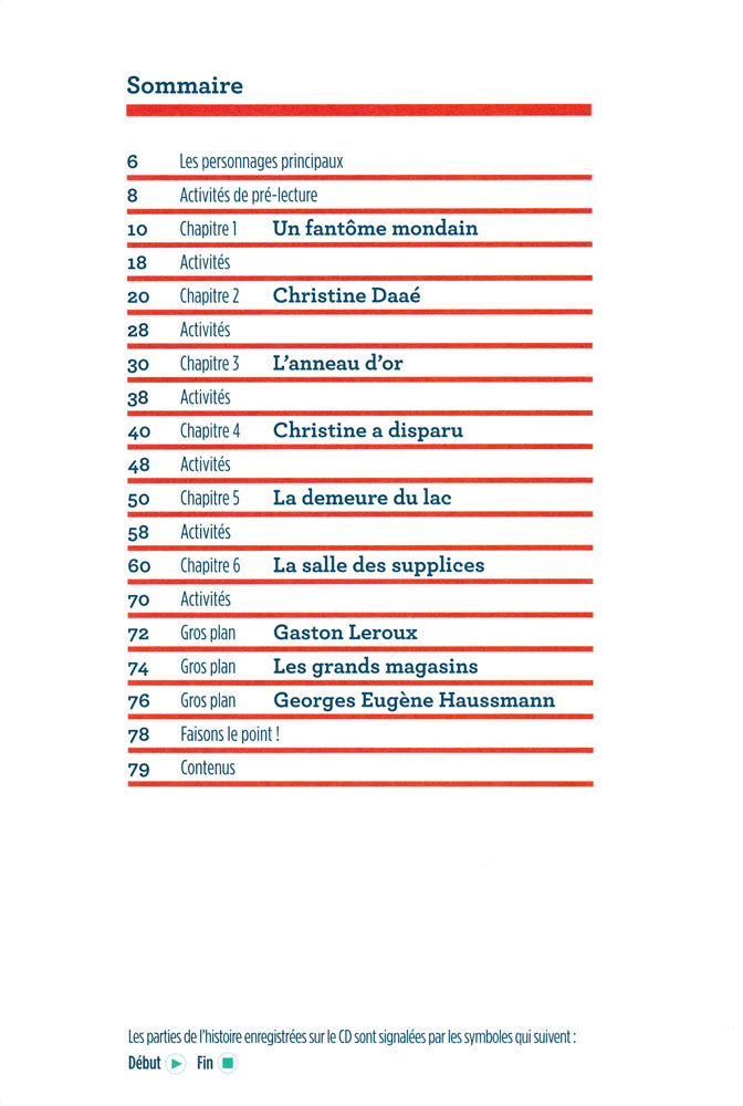 Le Fantôme de l'Opéra - Level 3 - French Reader