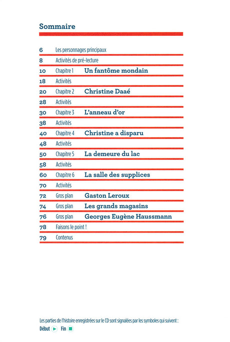Le Fantôme de l'Opéra - Level 3 - French Reader