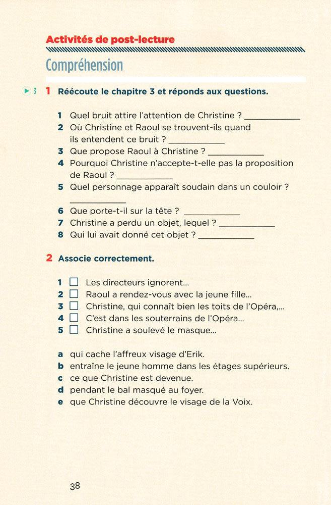 Le Fantôme de l'Opéra - Level 3 - French Reader