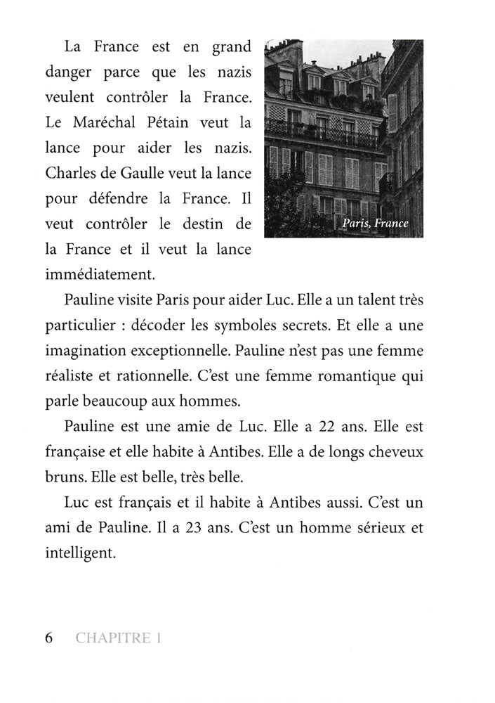 La France en danger et les secrets de Picasso - Level 1 - French Reader by Mira Canion