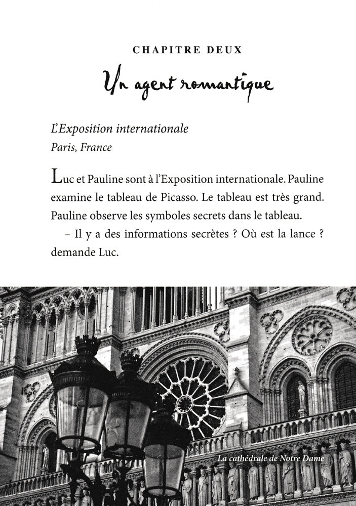 La France en danger et les secrets de Picasso - Level 1 - French Reader by Mira Canion