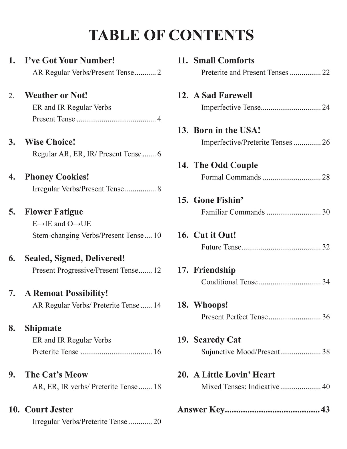 Still Puzzled: Verb Activities for Spanish Class Download
