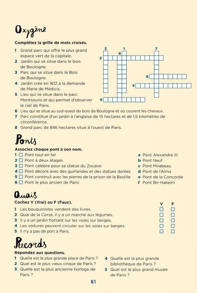 Je t'aime Paris ! - Level 1 - French Reader