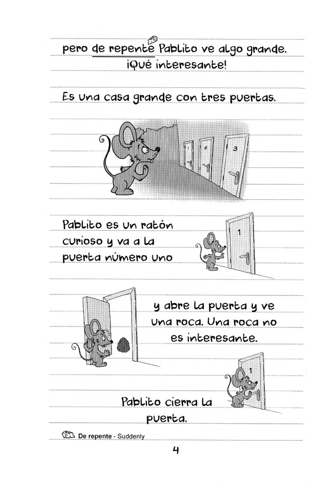 El ratón Pablito - Level 1 - Spanish Reader by Craig Klein Dexemple