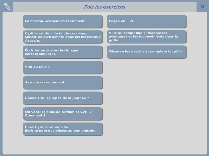 Le rat de ville et le rat des champs - Level 2 - French Reader