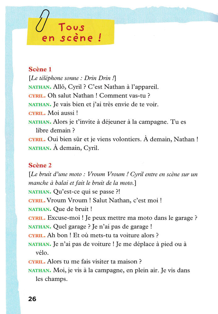 Le rat de ville et le rat des champs - Level 2 - French Reader