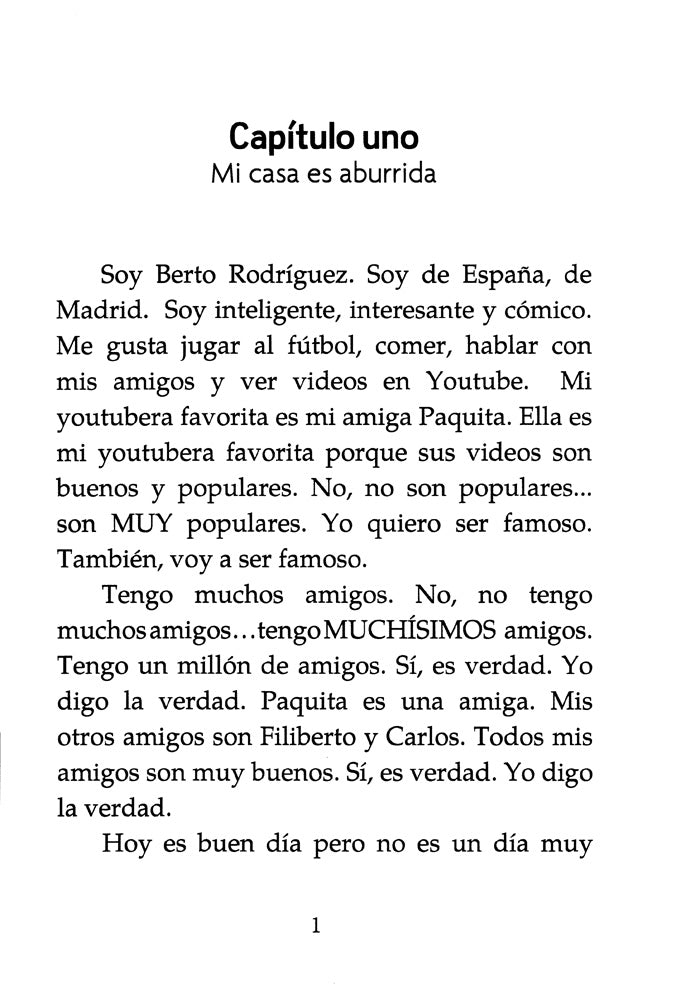 Berto y sus buenos amigos - Level 1 - Spanish Reader by Chris Stolz