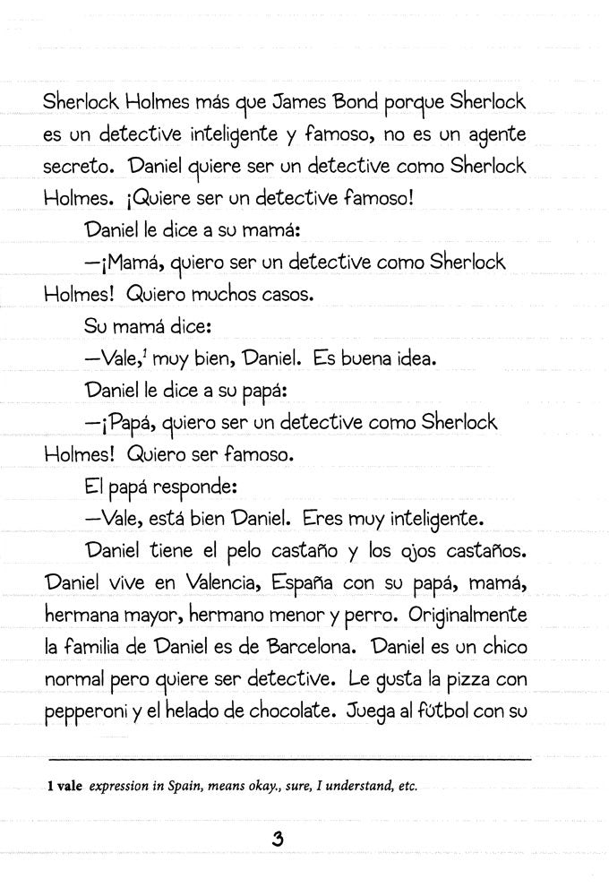 Daniel el detective: El caso de la entrada perdida - Level 1 - Spanish Reader by Rebecca Landor & Niki Tottingham