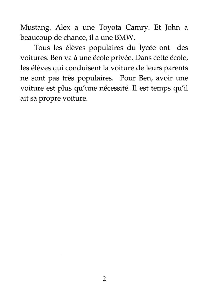 Ma voiture, à moi - Level 2 - French Reader by Lisa Ray Turner & Blaine Ray