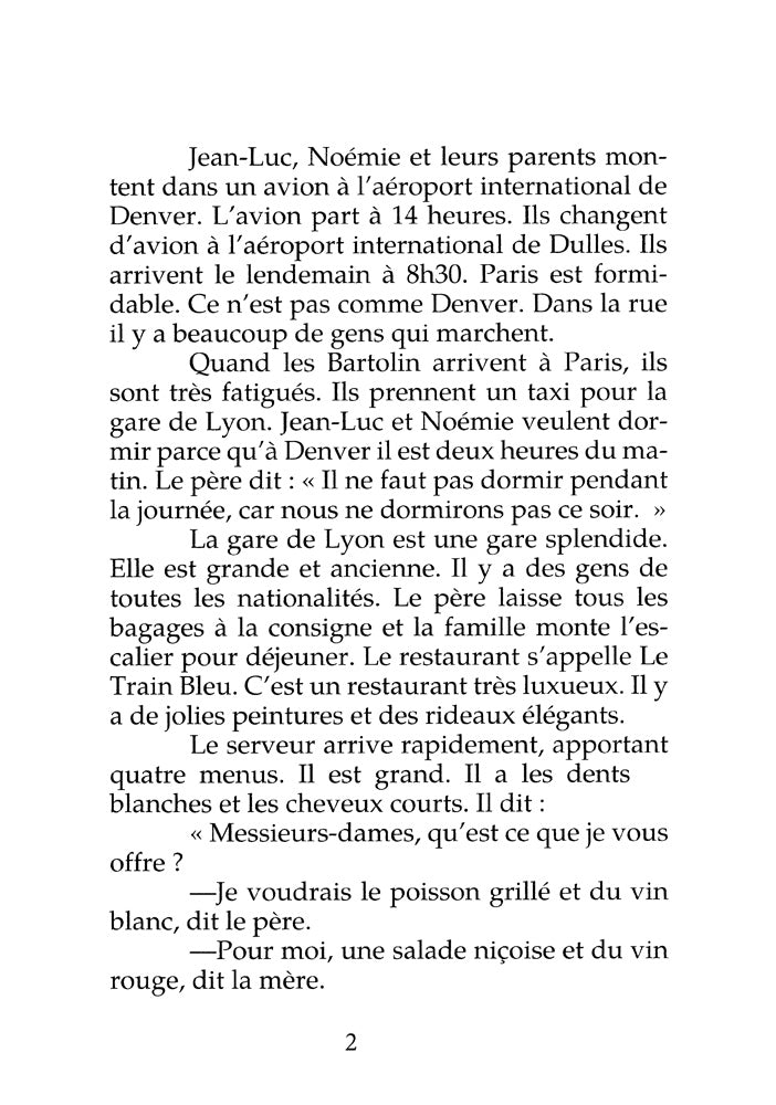 Le voyage de sa vie - Level 1 - French Reader by Lisa Ray Turner & Blaine Ray