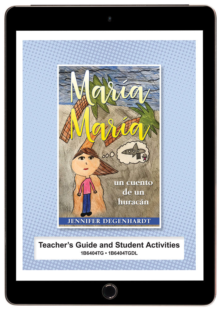 María María: un cuento de un huracán - Level 2 - Spanish Reader by Jennifer Degenhardt