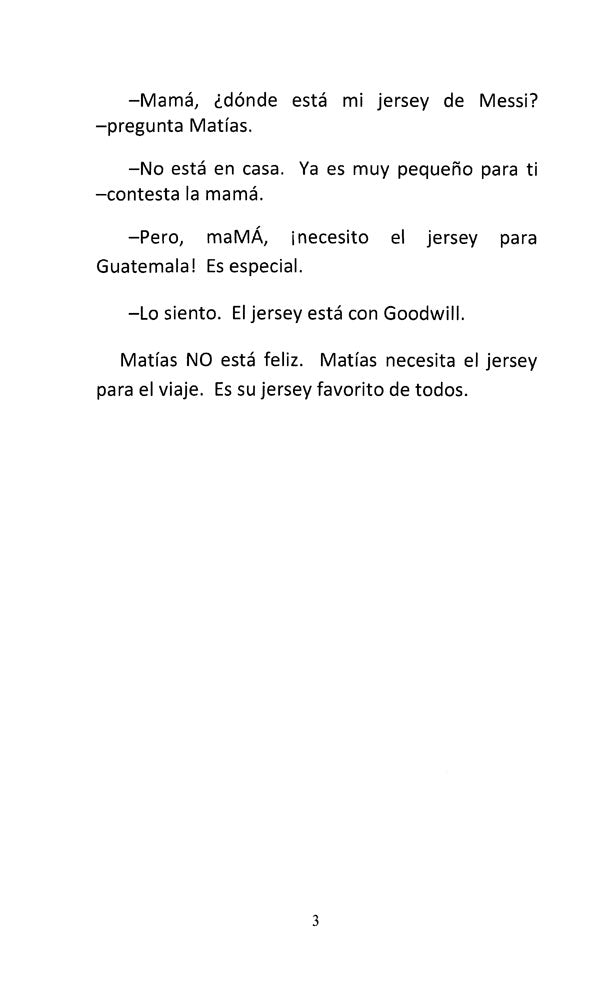 El jersey - Level 1 - Spanish Reader by Jennifer Degenhardt