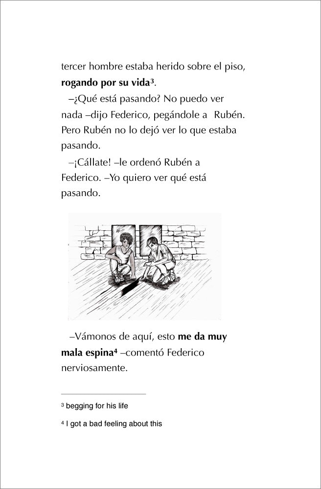 El escape - Level 3 - Spanish Reader by A.C. Quintero