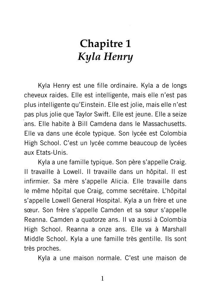 Presque mort - Level 1 - French Reader by Lisa Ray Turner & Blaine Ray