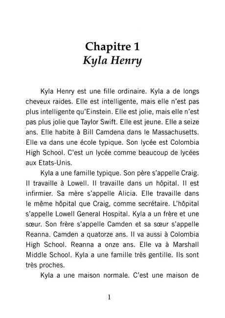 Presque mort - Level 1 - French Reader by Lisa Ray Turner & Blaine Ray