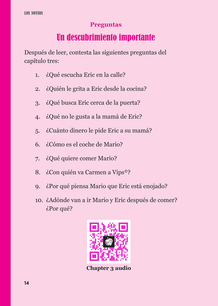 Los novios - Level 1 - Spanish Enhanced® Reader