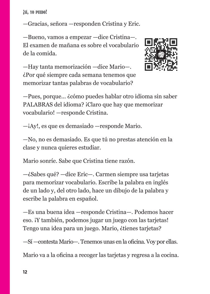¡Sí, yo puedo! - Level 1 - Spanish Enhanced® Reader