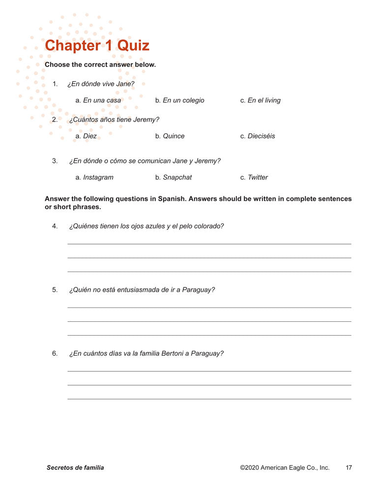 Secretos de familia - Level 1 - Spanish Reader by Patricia Verano