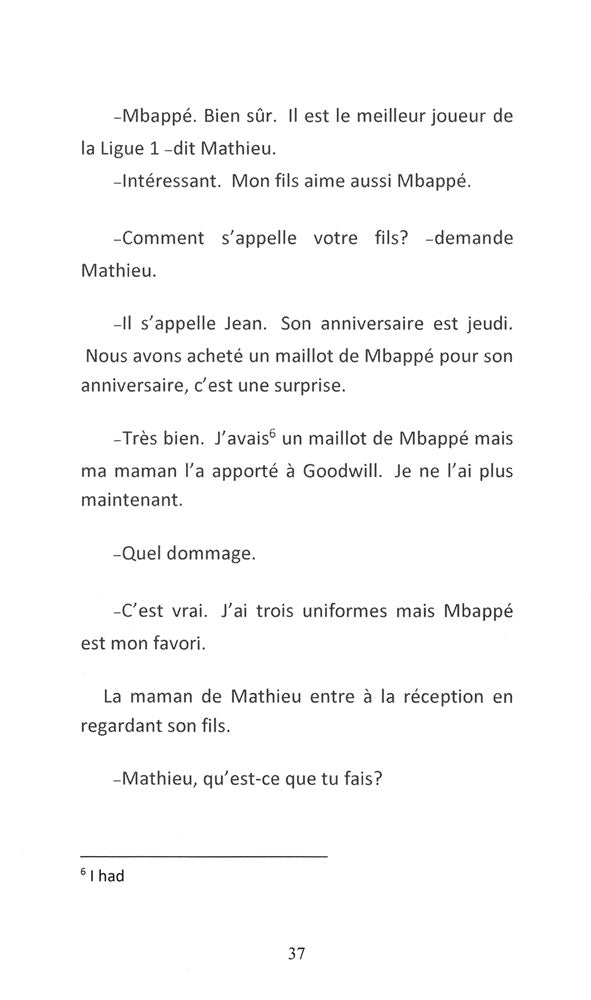Le Maillot - Level 1 - French Reader by Jennifer Degenhardt
