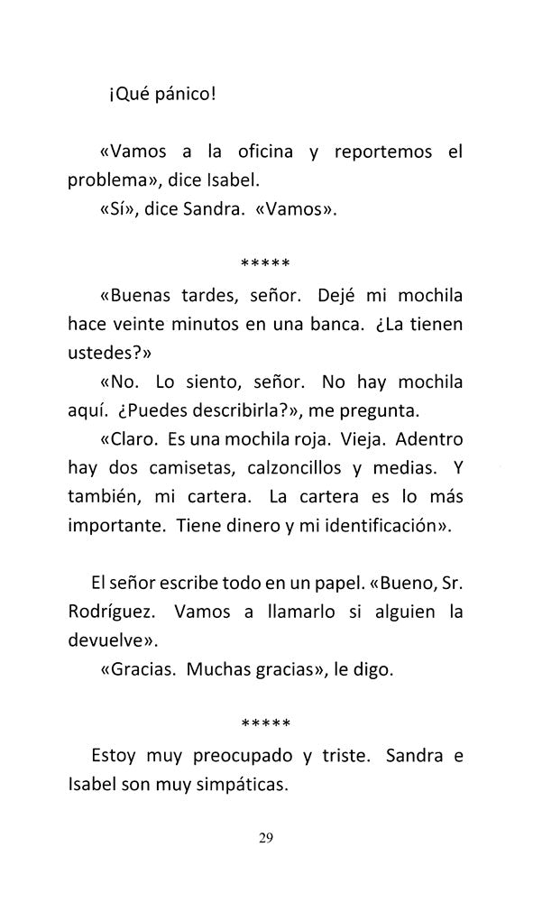 La mochila - Level 1 - Spanish Reader by Jennifer Degenhardt