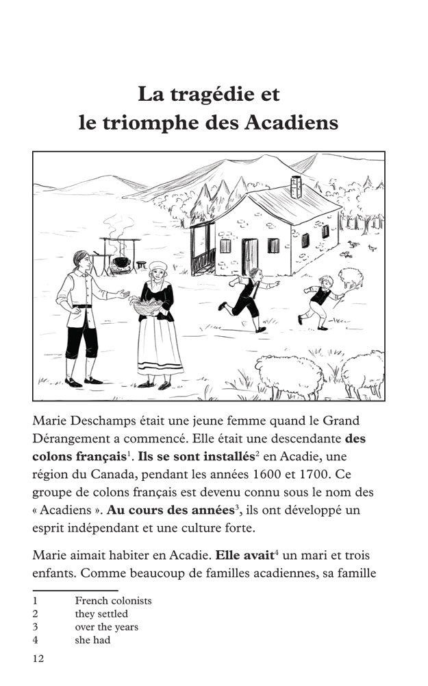 Notre monde: Level 2 French Short Story Collection