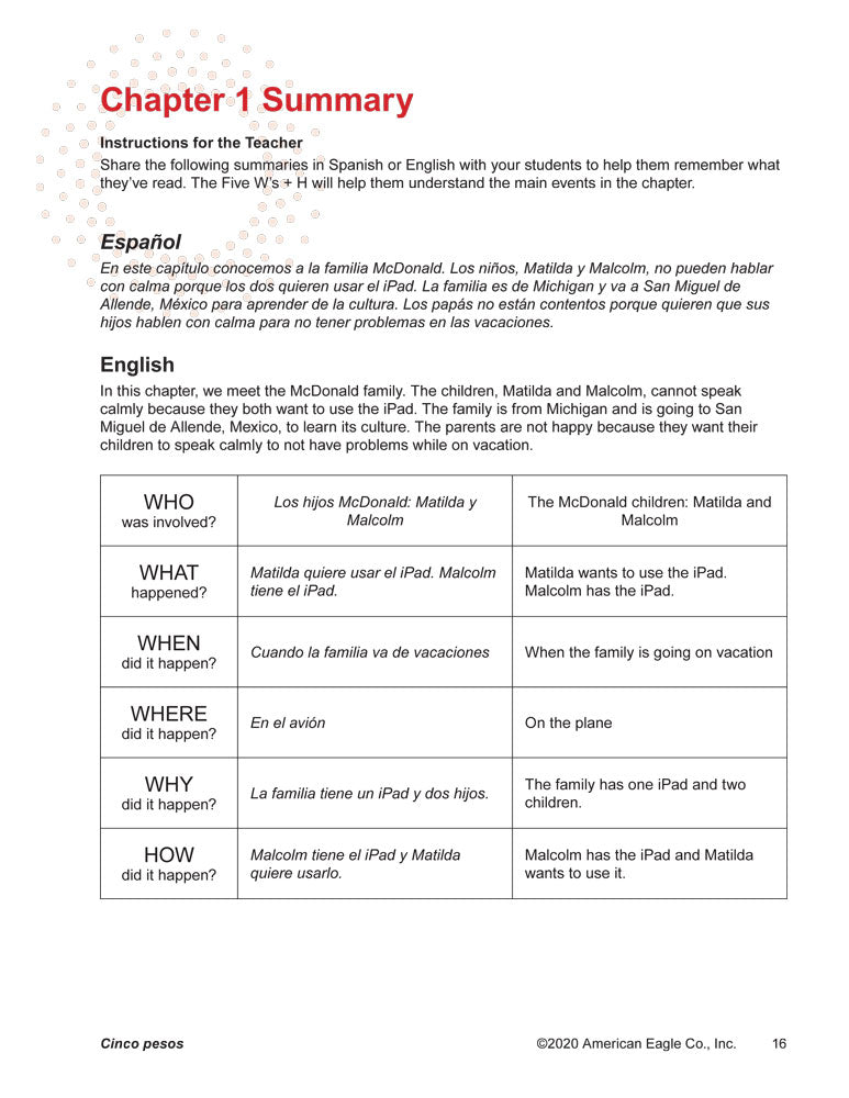 Cinco pesos - Level 1 - Spanish Acquisition™ Reader by Inga Paterson-Zúñiga