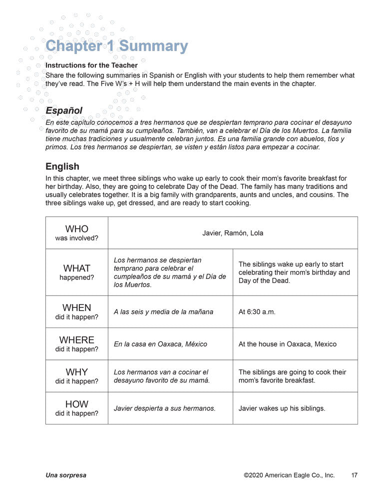 Una sorpresa - Level 2 - Spanish Acquisition™ Reader by Jamie Lincow