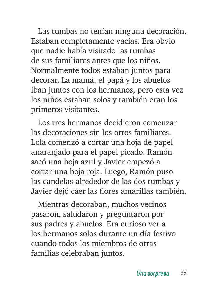 Una sorpresa - Level 2 - Spanish Acquisition™ Reader by Jamie Lincow